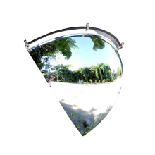 Hot sales 120cm 90 view degree quarter dome mirror